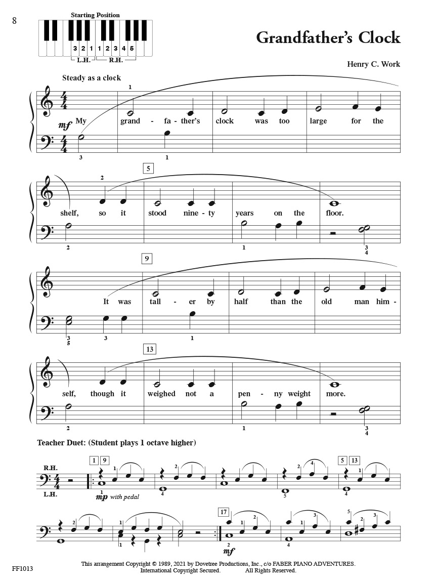 Faber PlayTime Piano Favorites noty pro klavír level 1
