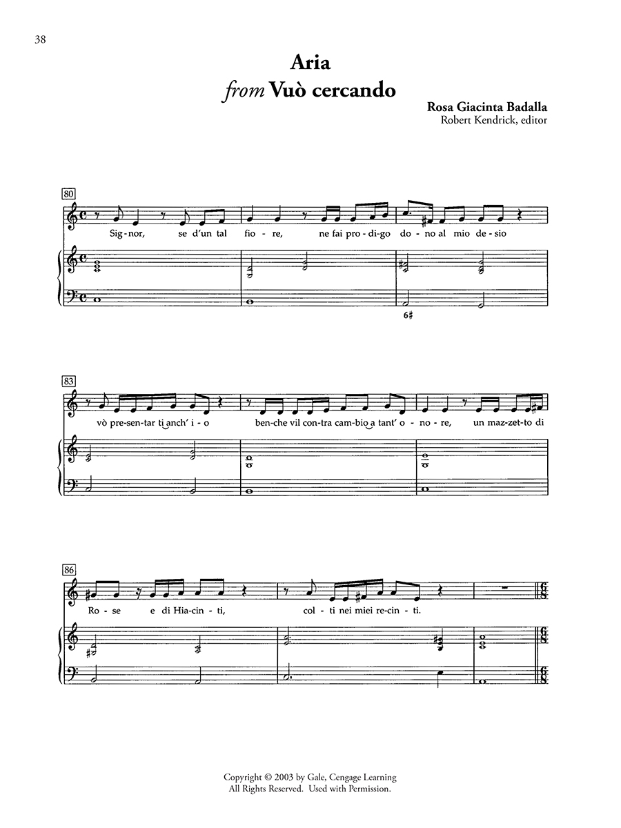 Hildegard 24 Italian Songs Arias noty pro zpěv a klavír