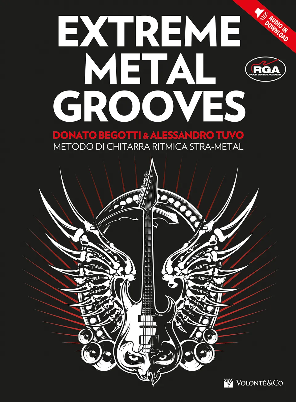 Volonte & Co Extreme Metal Grooves noty pro bicí s audio