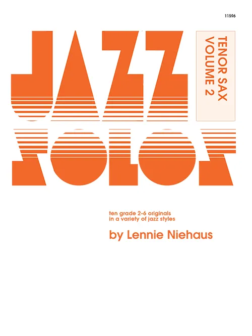 Kendor Music Jazz Solos Tenor Sax 2 noty tenorsaxofon