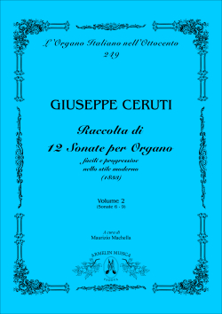 Armelin Musica Raccolta di 12 sonate per organo vol. 2 noty