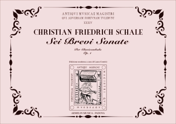 Armelin Musica Sei brevi sonate op 1 noty pro cembalo