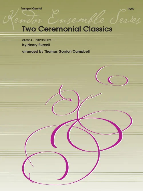 Kendor Music Two Ceremonial Classics noty Purcell svatba