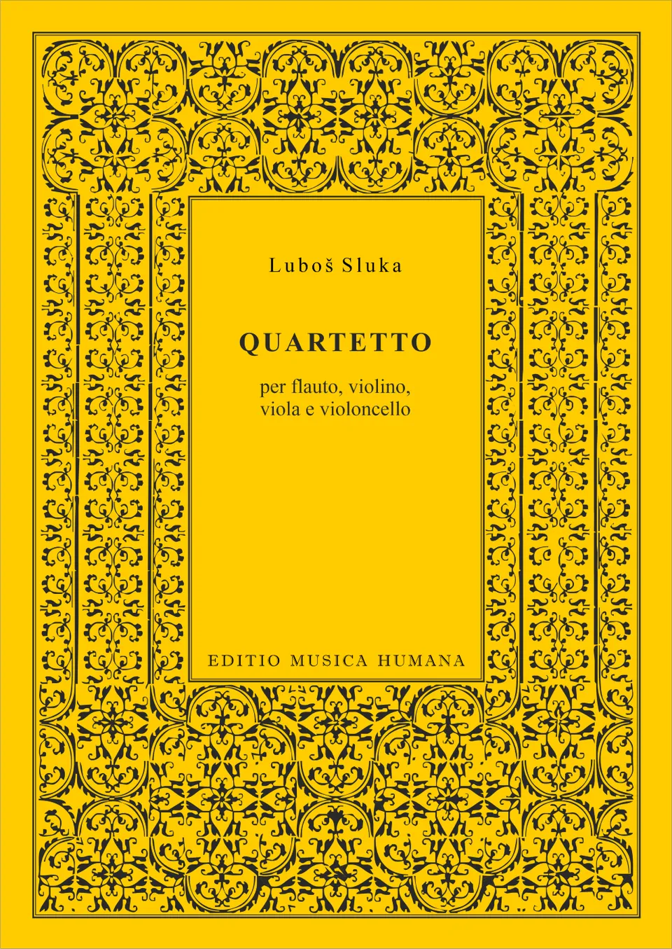 Editio Musica Humana Quartetto flétna viola violoncello 63 stran