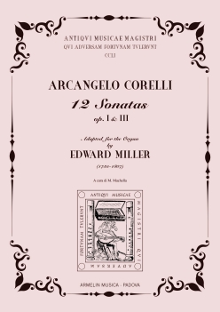 Armelin Musica 12 Sonatas op. I & III noty barokní