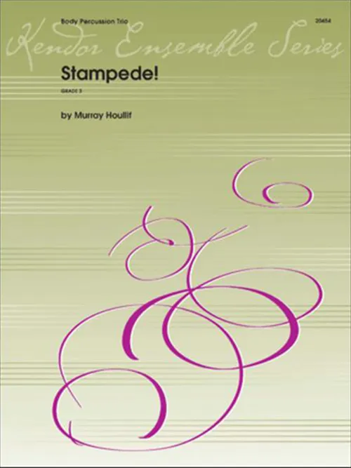 Kendor Music Stampede! noty trio body percussion