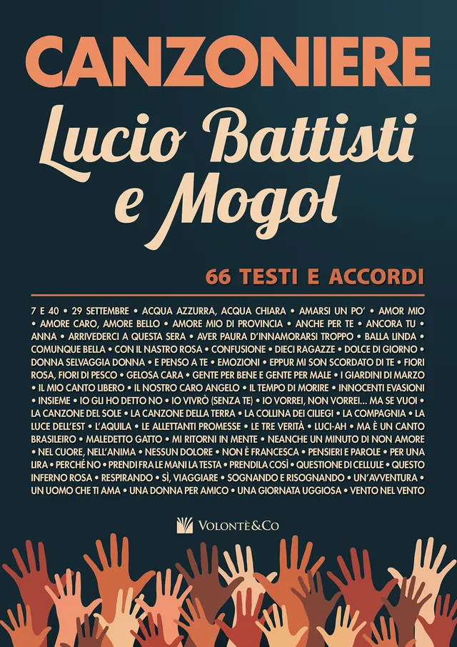 Volonte & Co Canzoniere Battisti e Mogol zpěvník