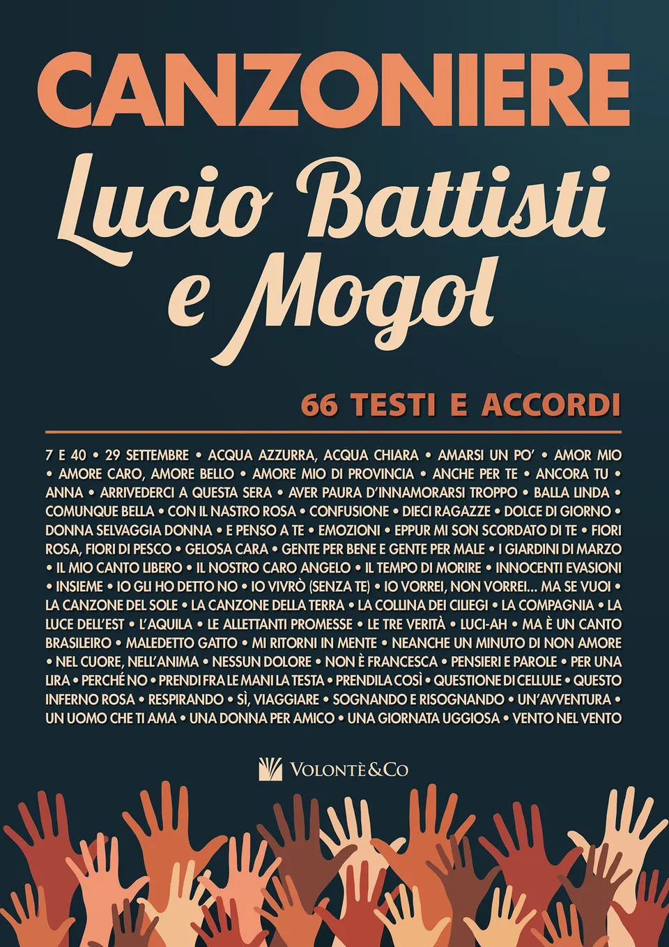 Volonte & Co Canzoniere Battisti e Mogol zpěvník