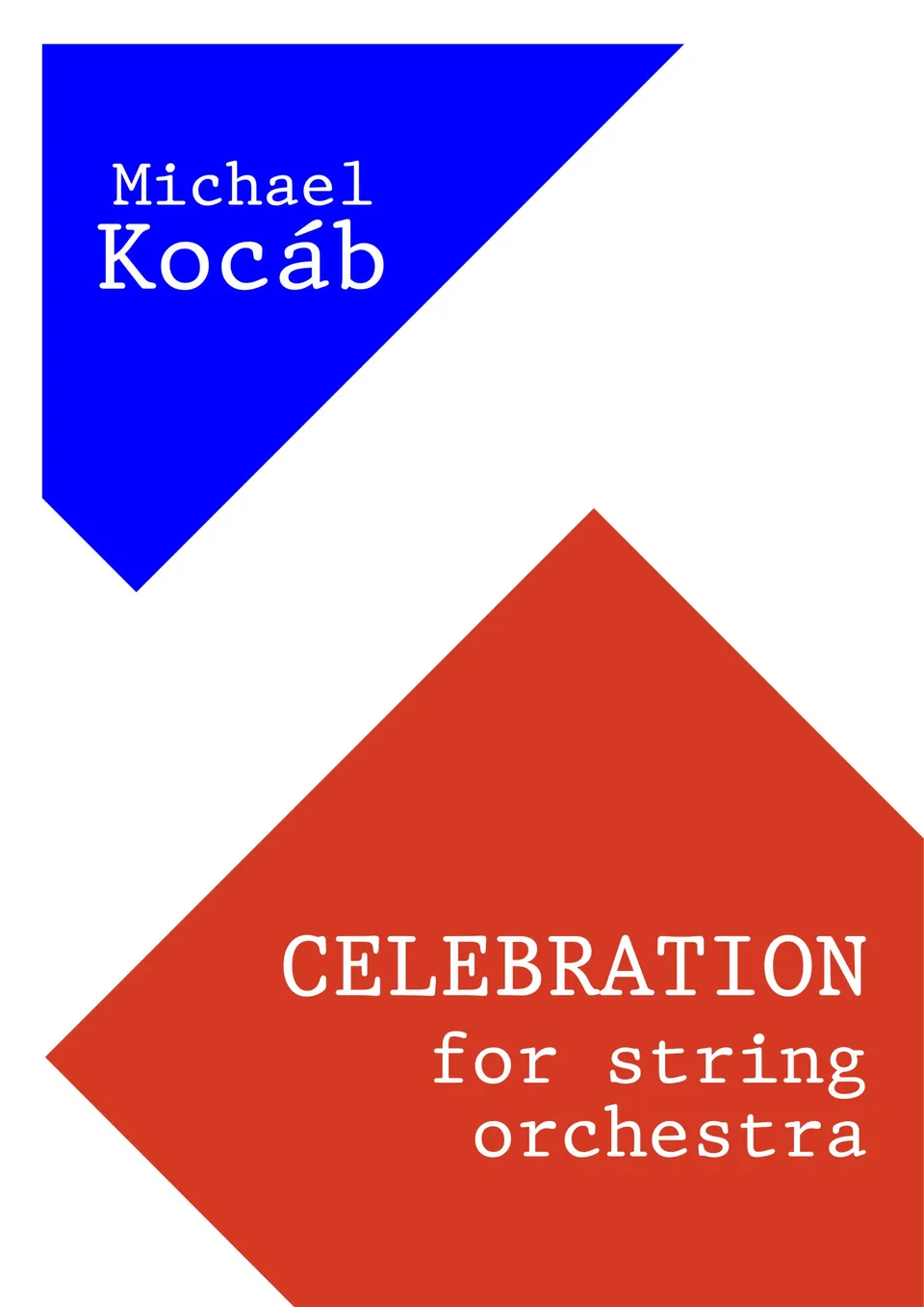 Editio Karez Michael Kocáb Celebration noty partitura