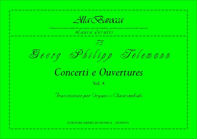 Armelin Musica Concerti e Ouvertures vol.4 noty