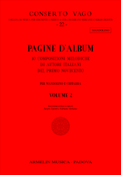 Armelin Musica Pagine d'Album 2 noty pro mandolínu