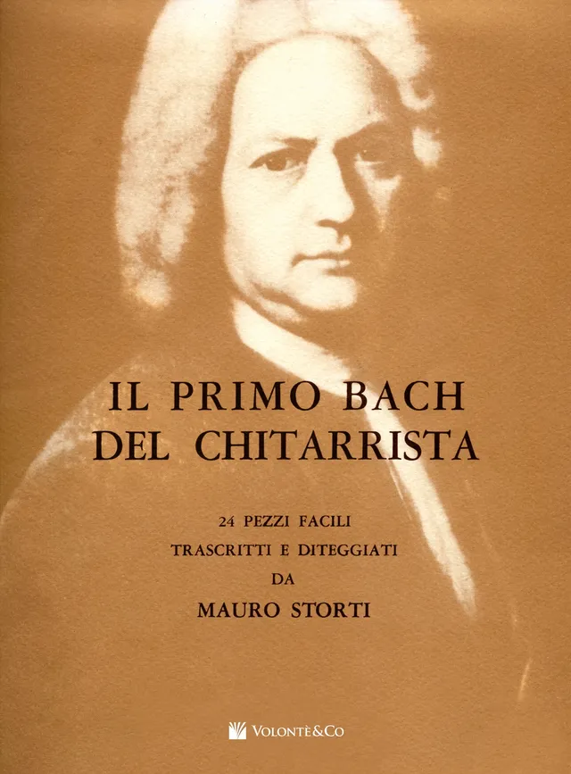Volonte & Co Il Primo Bach del Chitarrista noty pro kytaru pro začátečníky