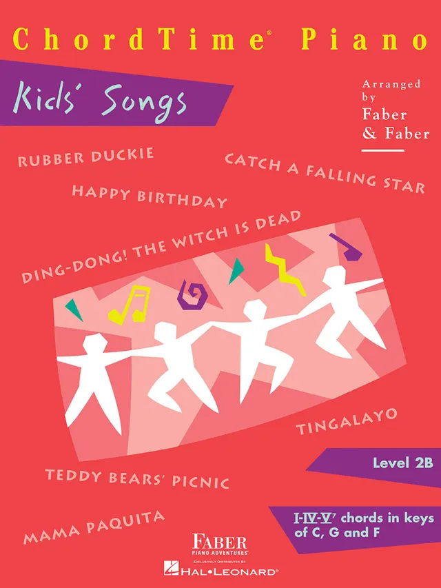 Faber ChordTime Kids Songs noty pro klavír 2B