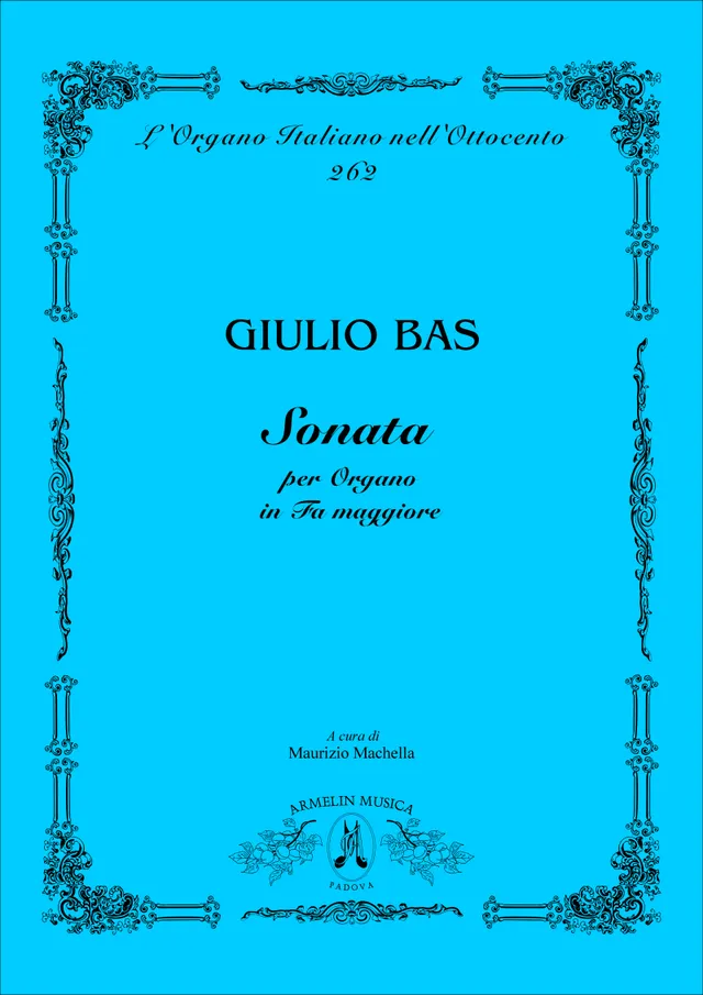 Armelin Musica Sonata in Fa per organo noty pro varhany