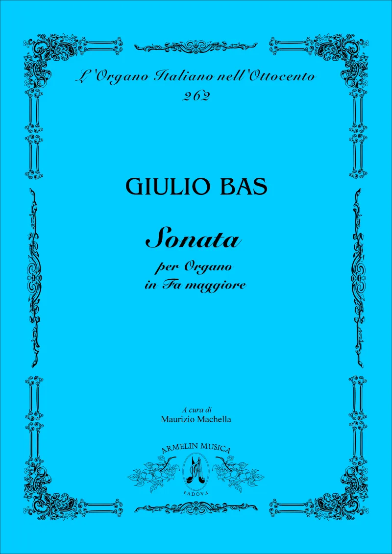 Armelin Musica Sonata in Fa per organo noty pro varhany
