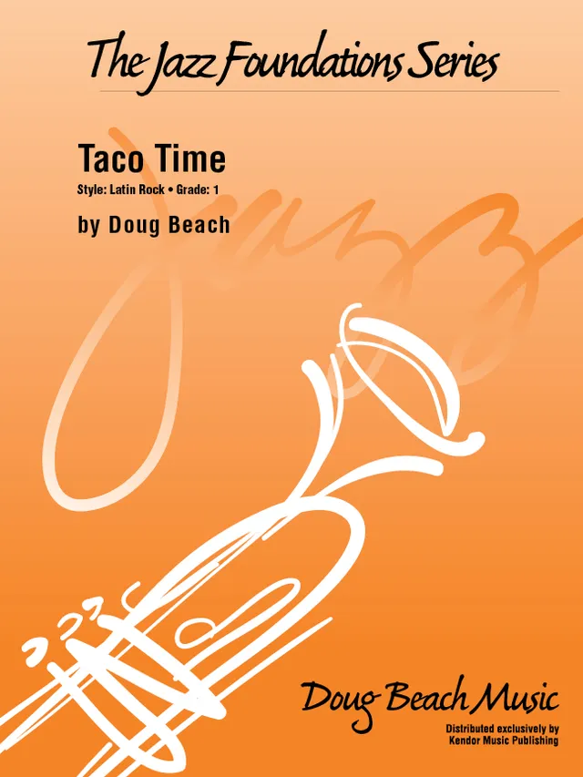 Kendor Music Taco Time noty školní orchestr latin