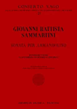 Armelin Musica Sonata per Armandolino e Basso noty komorní