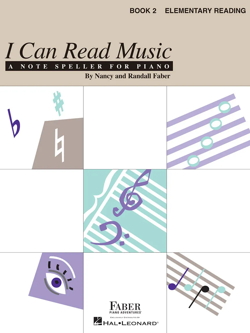 Faber I Can Read Music Book 2 cvičení čtení not