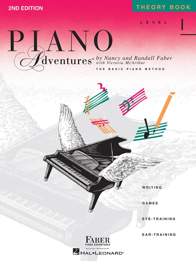 Faber Piano Adventures 1 Theory 2nd Edition hudební teorie