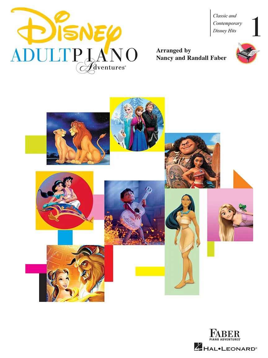 Faber Piano Adventures Adult Disney Book 1 noty pro klavír pro dospělé