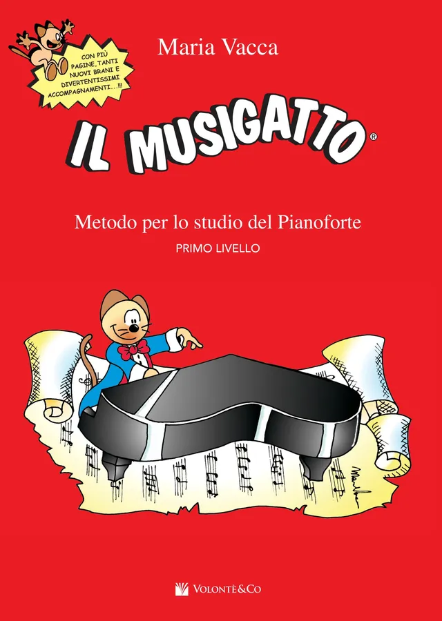 Volonte & Co Il Musigatto 1. stupeň noty pro děti nové vydání