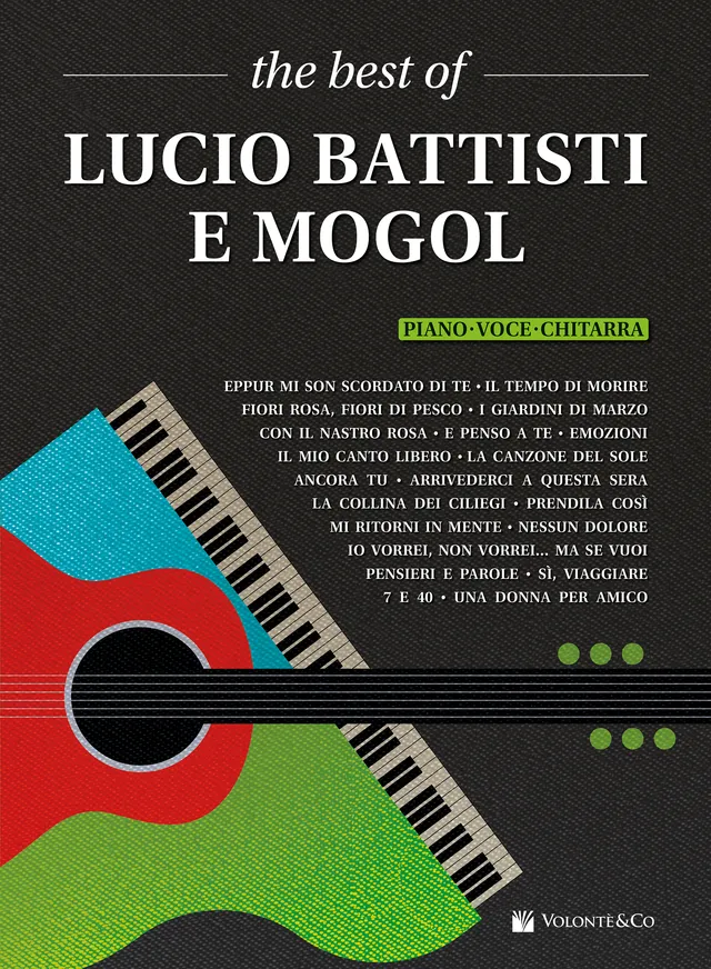 Volonte & Co The Best Of Lucio Battisti e Mogol Piano-Voce-Chitarra noty