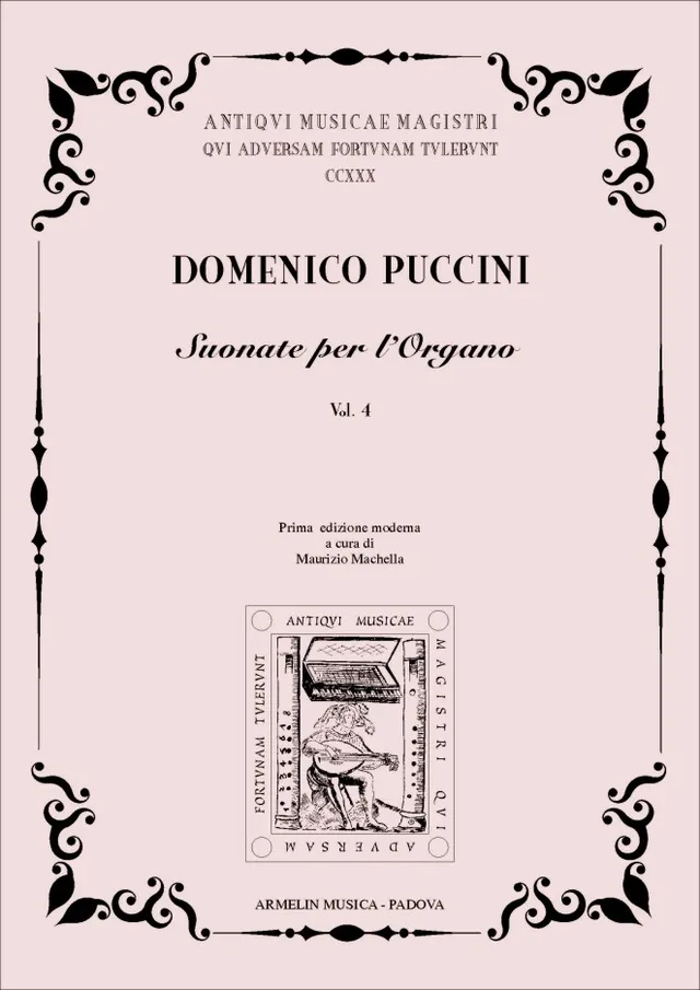 Armelin Musica Sonate per Organo vol. 4 noty pro varhany