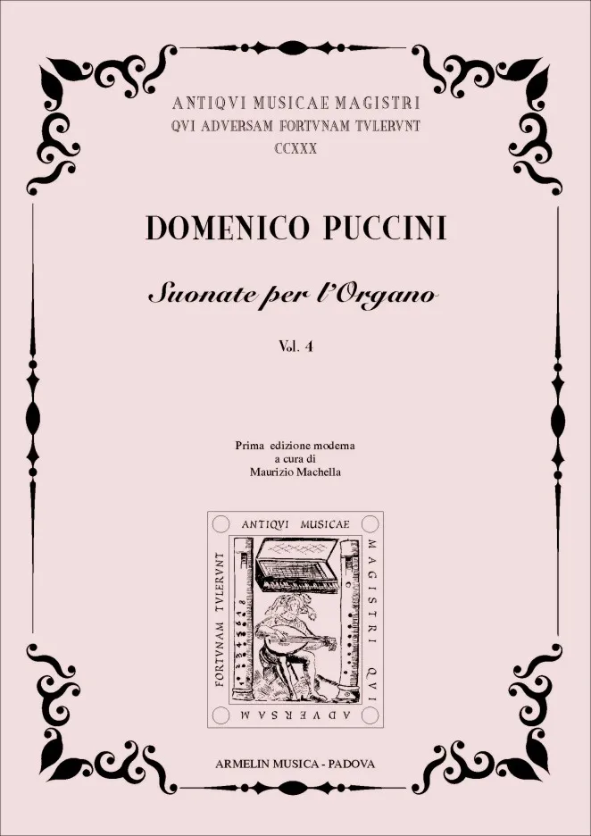 Armelin Musica Sonate per Organo vol. 4 noty pro varhany