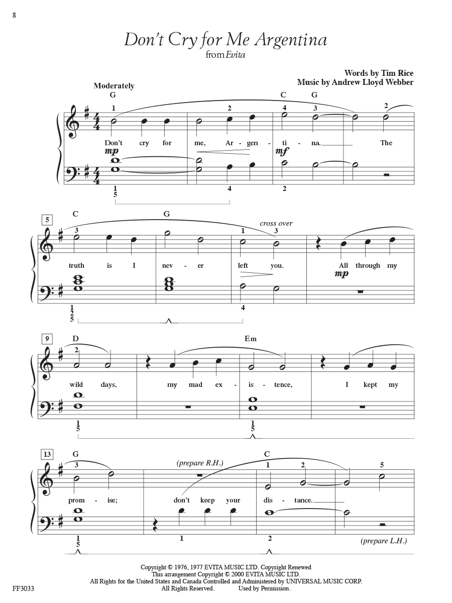 Faber Adult Piano Adventures Popular Book 2 noty 27 hitů