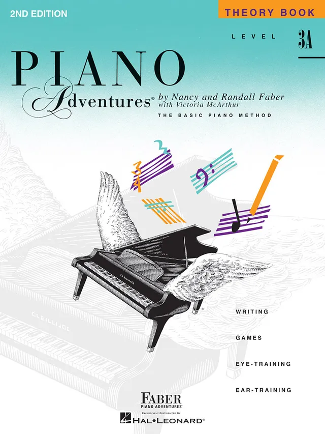 Faber Piano Adventures Level 3A Theory Book 2nd Edition teorie