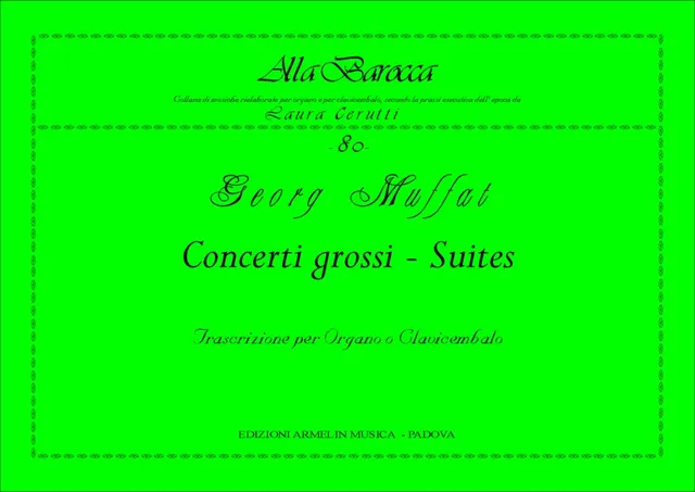 Armelin Musica Concerti grossi Suites partitura