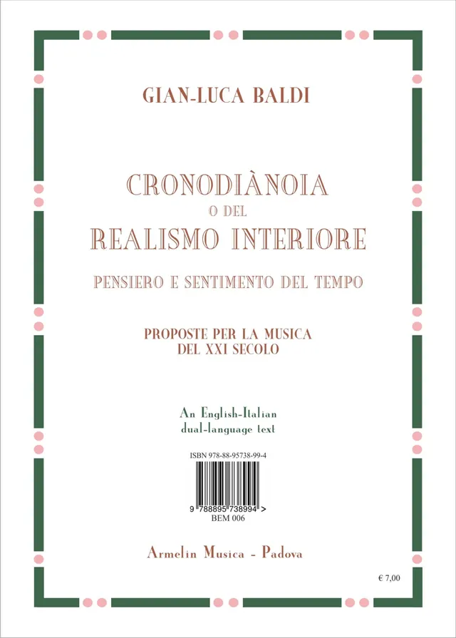 Armelin Musica Il Realismo interiore kniha Cronodiànoia