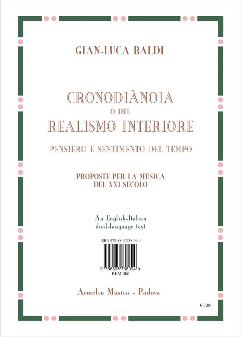 Armelin Musica Il Realismo interiore kniha Cronodiànoia