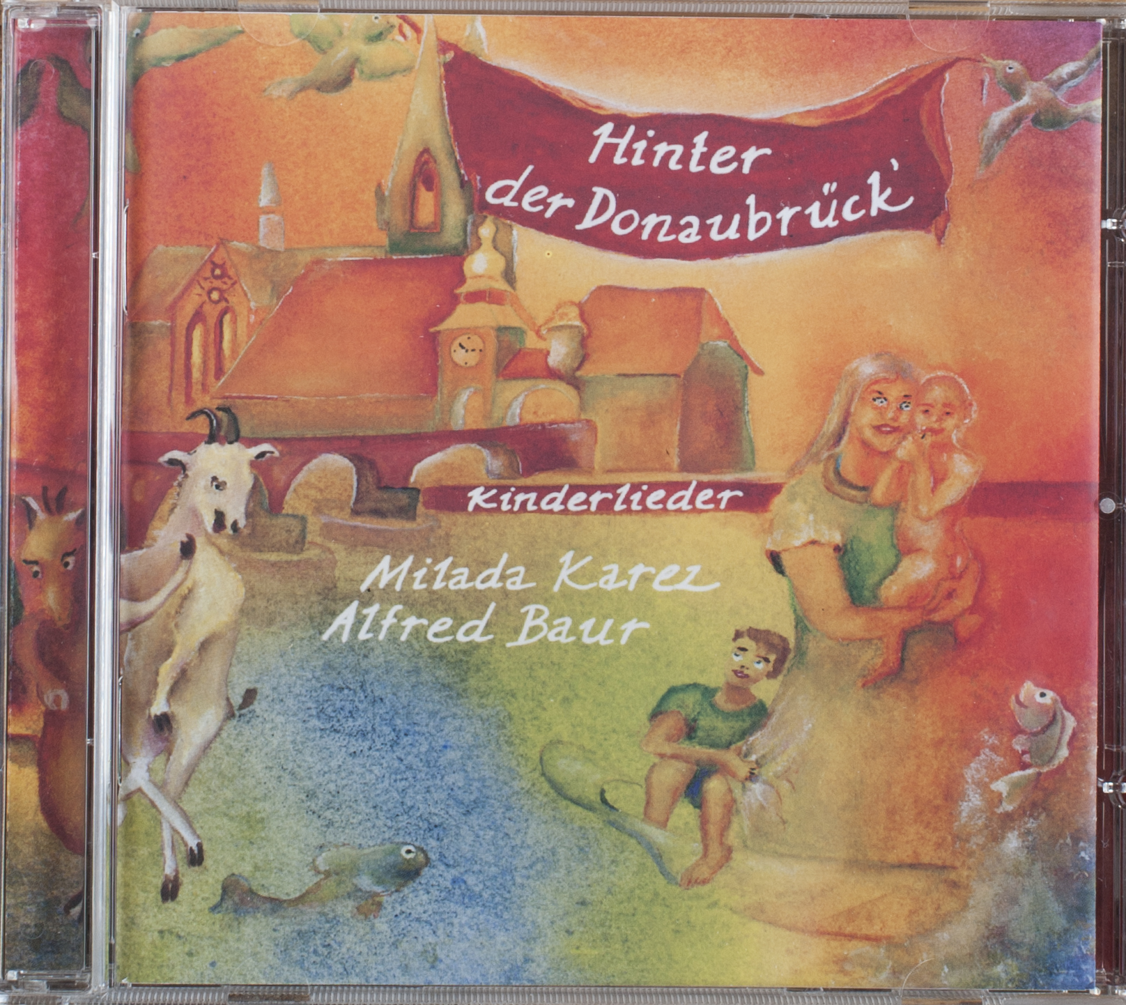 EDITIO KAREZ Hinter der Donaubrück noty s 2 CD německé písně