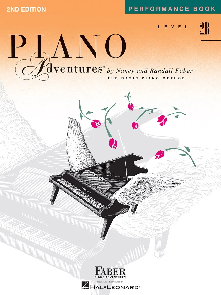 Faber Piano Adventures Level 2B Performance noty 2. vydání