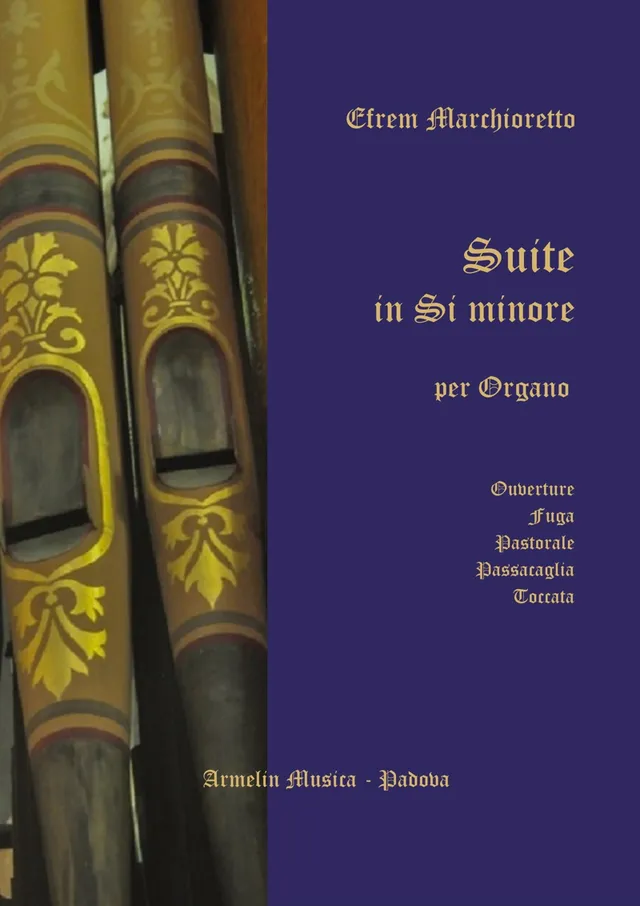 Armelin Musica Suite in Si minore noty pro varhany