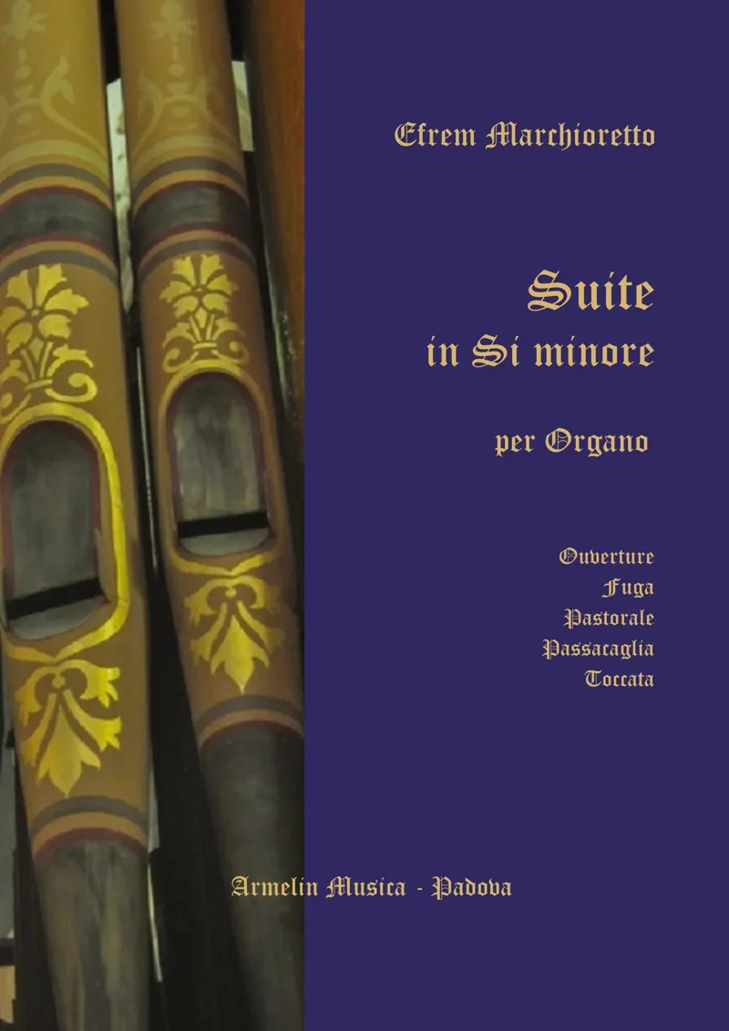 Armelin Musica Suite in Si minore noty pro varhany