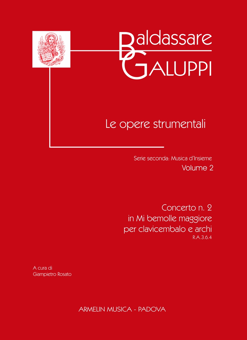 Armelin Musica Opere Strumentali Vol. 2 noty soubor