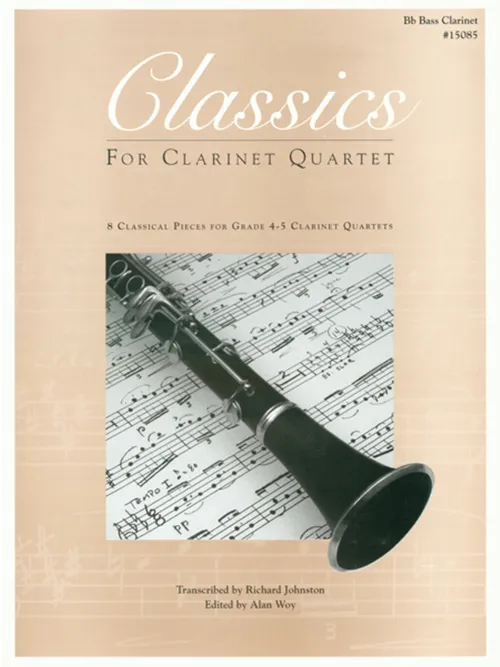 Kendor Music Classics For Clarinet Quartet noty basklarinet