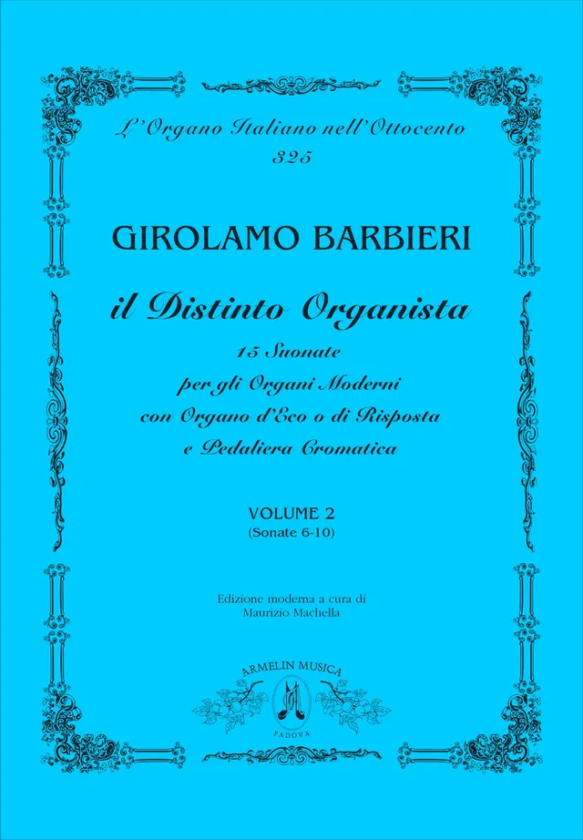 Armelin Musica Il Distinto Organista vol. 2 noty pro varhany