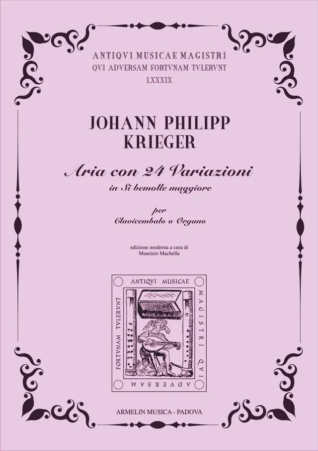 Armelin Musica Aria con 24 Variazioni B dur noty