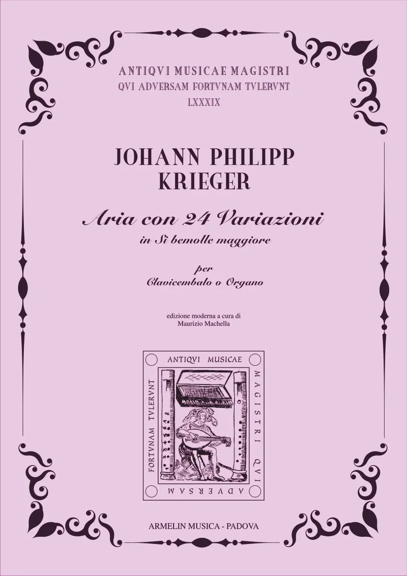 Armelin Musica Aria con 24 Variazioni B dur noty