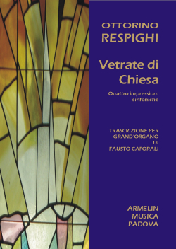 Armelin Musica Vetrate di chiesa noty chrámové skladby