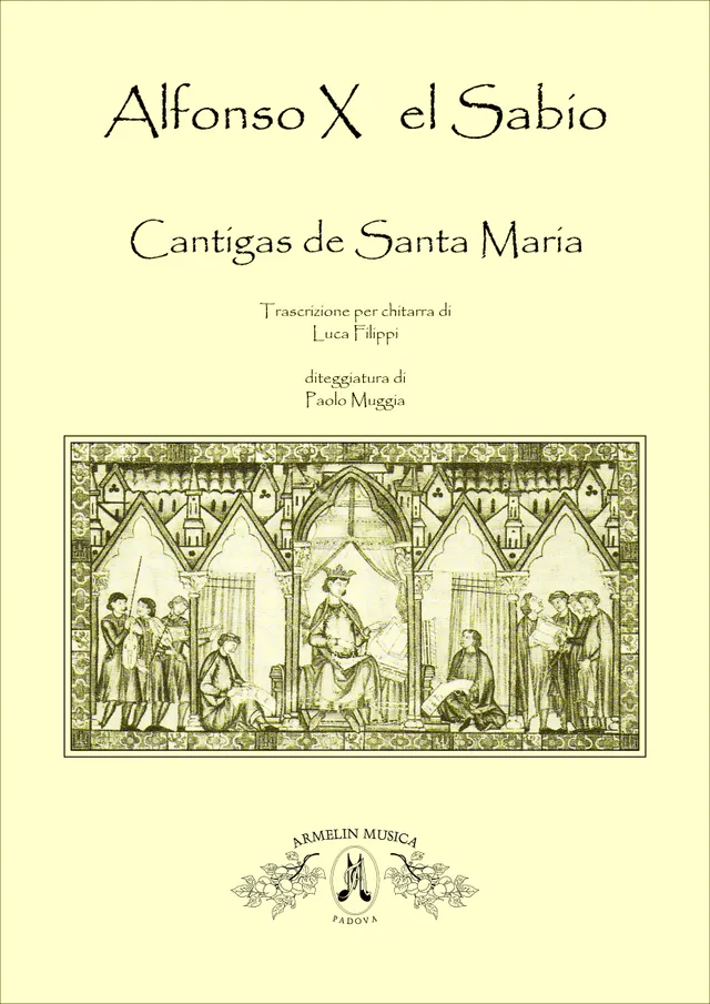 Armelin Musica Cantigas de Santa Maria noty středověké