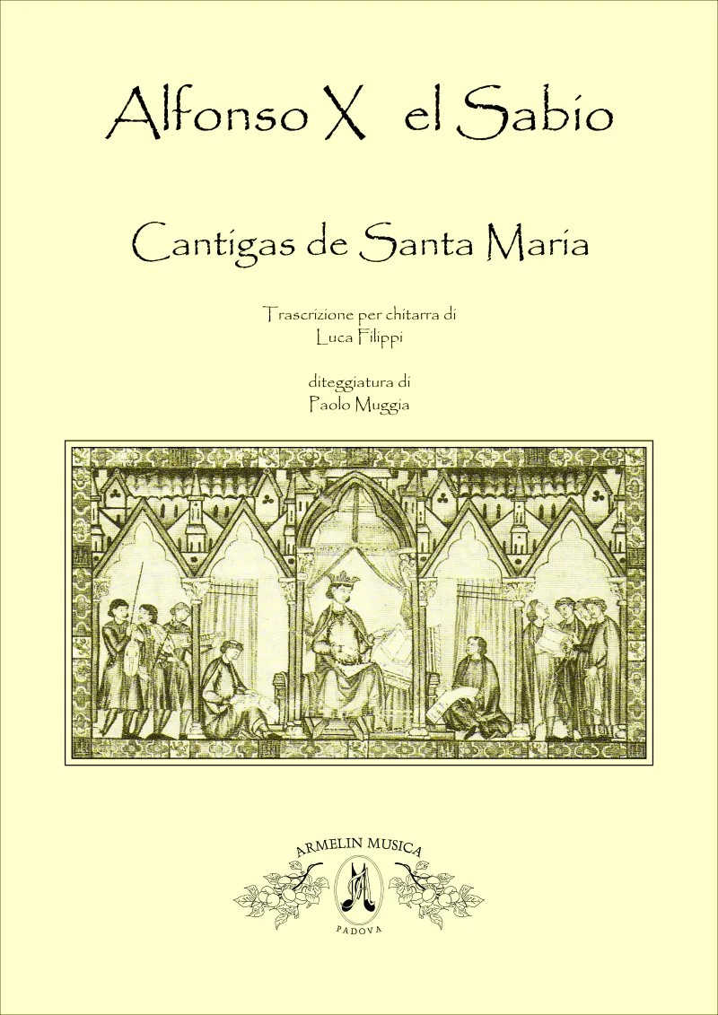 Armelin Musica Cantigas de Santa Maria noty středověké