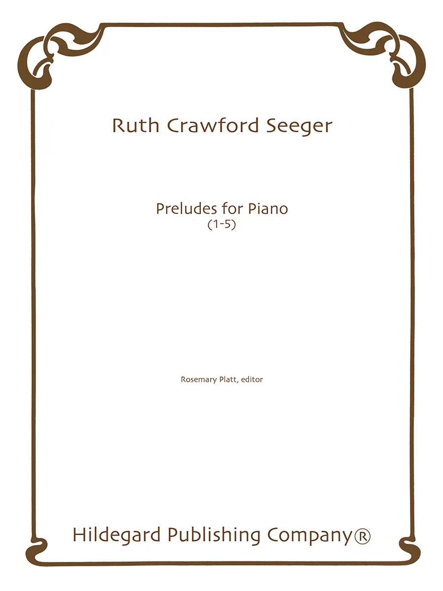 Hildegard Publishing Company Preludes Piano Crawford noty pro klavír