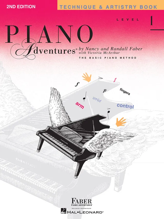 Faber Piano Adventures Level 1 Technique & Artistry noty 2nd Ed.