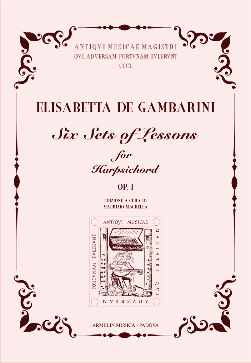 Armelin Musica Six Sets of Lessons op. 1 noty pro cembalo