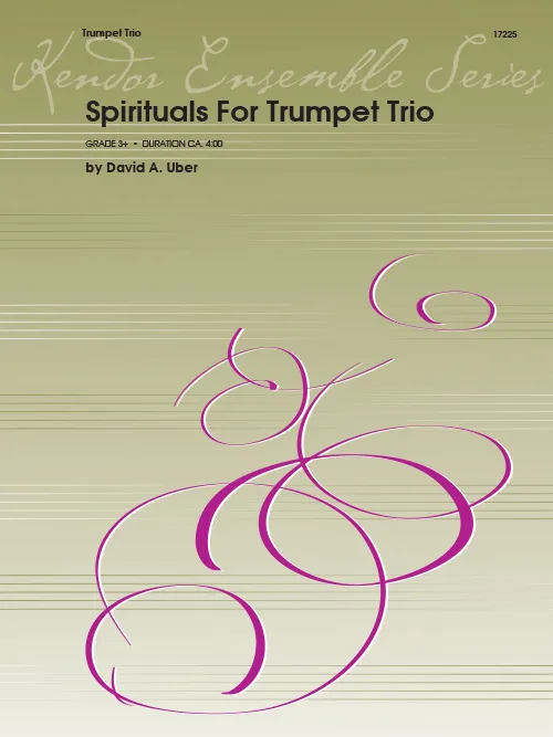 Kendor Music Spirituals for Trumpet Trio noty 3 trubky