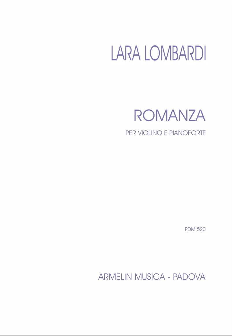 Armelin Musica Romanza noty tištěné vydání